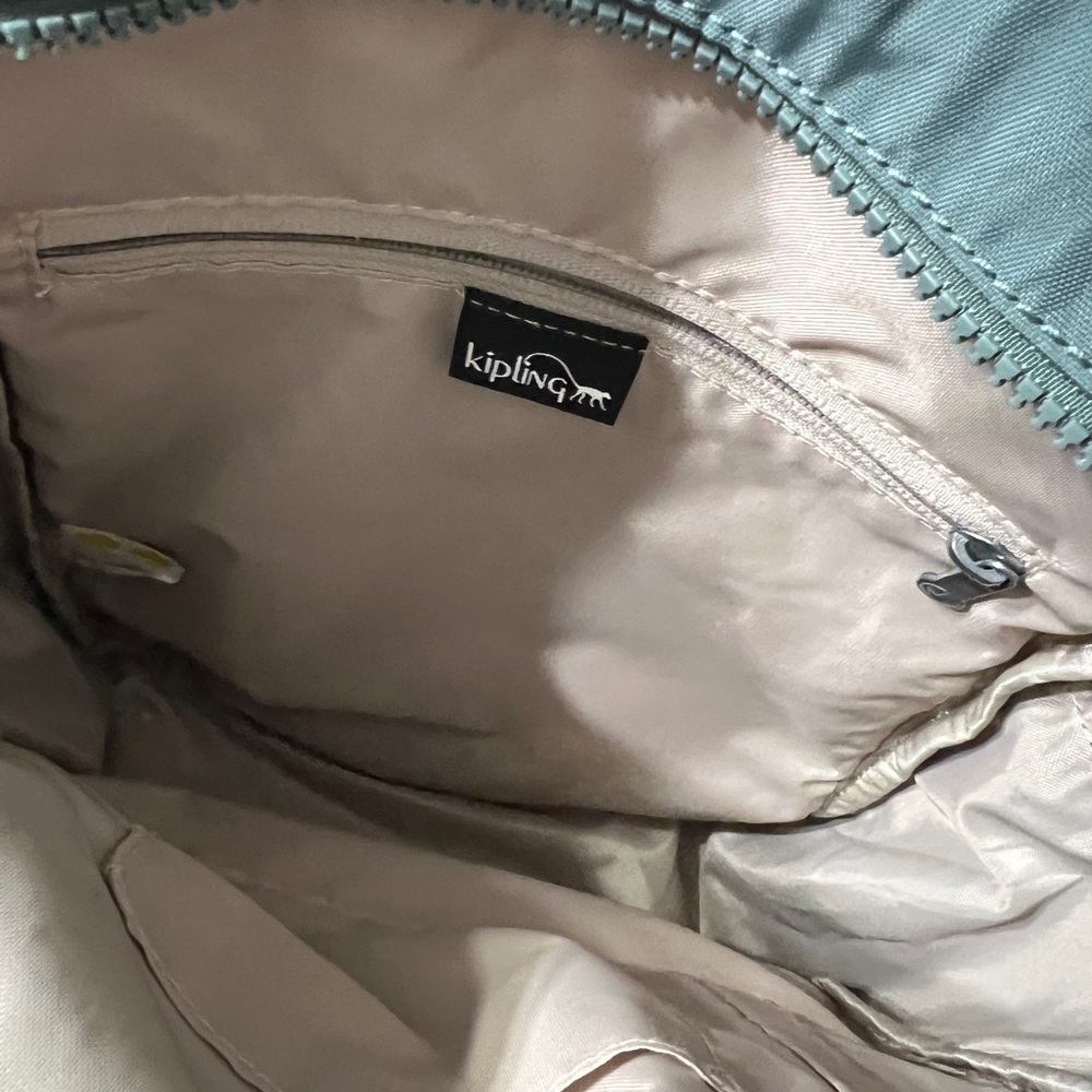 Kipling Blue Backpack Purse - image 3